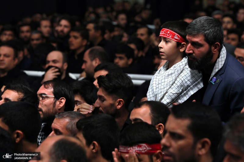 عزاداری شام غریبان در حسینیه امام خمینی(ره)