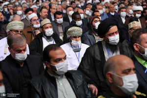 دیدار مسئولان نظام و سفرای کشورهای اسلامی با رهبر معظم انقلاب