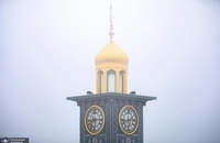 هوای مه‌آلود بین‌الحرمین در کربلای معلی (3)