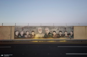 محل شهادت سردار حاج قاسم سلیمانی و ابومهدی المهندس  در فرودگاه بغداد