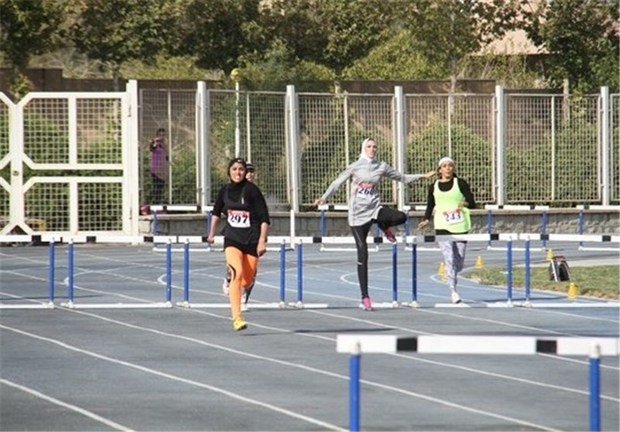 فارس قهرمان دوومیدانی آغاز فصل بانوان کشور شد
