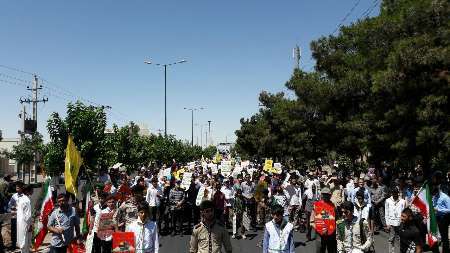 راهپیمایی روز جهانی قدس در استان سمنان آغاز شد