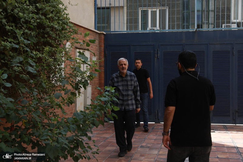 بازدید احمد مسجد جامعی از پایگاه خبری جماران