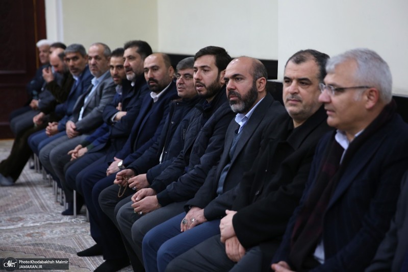 دیدار رئیس، مدیران و کارکنان ستاد اجرایی فرمان امام (ره) با سید حسن خمینی