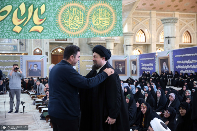 آیین افتتاحیه مرکز فعالیت‌های قرآنی در حرم مطهر حضرت امام خمینی (س)