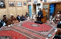 مراسم بزرگداشت مرحوم آیت الله رحمت در بیت امام خمینی در نجف (10)