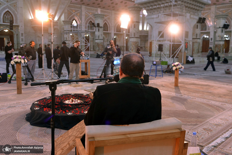 مراسم احیای شب بیست و یکم ماه مبارک رمضان در حرم امام خمینی(س)