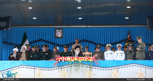 حضور و سخنرانی فرمانده معظم کل قوا در دانشگاه علوم دریایی امام خمینی(ره) نوشهر