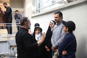 بازدید جمعی از زائرین اباعبدالله الحسین (ع) از کشور ترکیه از جماران