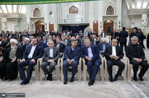 مراسم تجدیدمیثاق وزیر و معاونان وزارت امور خارجه با آرمان‌های امام خمینی