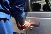 دستگیری سارق تجهیزات داخل خودرو در نظرآباد