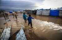 تشدید فاجعه انسانی در غزه با موج جدید بارش‌های شدید (8)