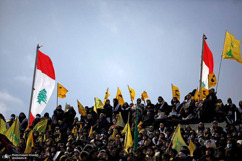 تصاویر اختصاصی جماران از مراسم تشییع شهیدان سید حسن نصرالله و سید هاشم صفی الدین -1