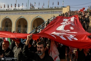 مراسم وداع با پیکر رهبر شهید