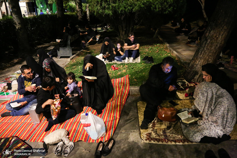 احیای شب بیست و یکم ماه مبارک رمضان در دانشگاه تهران