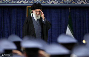 دیدار جمعی از فرماندهان نیروی هوایی و پدافند هوایی ارتش با رهبر معظم انقلاب