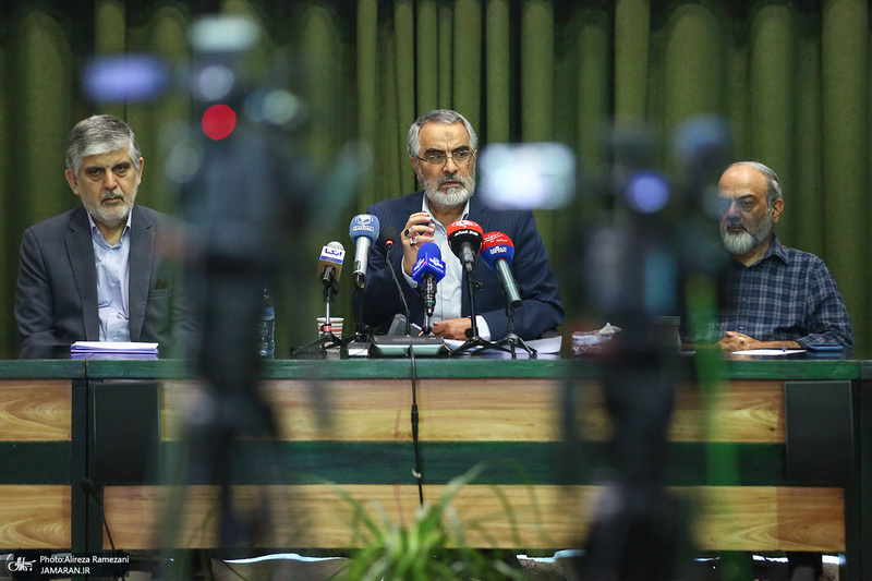 نشست خبری محمدعلی انصاری دبیر ستاد مرکزی بزرگداشت امام خمینی (س)