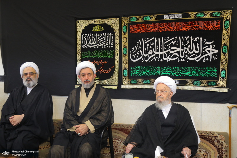 عزاداری شهادت امام رضا (ع) در بیوت مراجع و علما