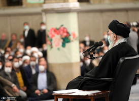 دیدار مداحان اهل‌بیت (ع) با رهبر معظم انقلاب