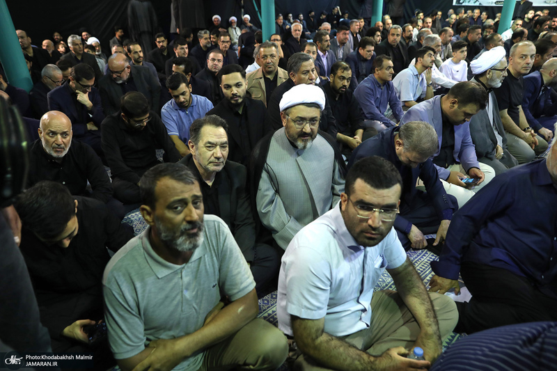 مراسم بزرگداشت همسر آیت الله موسوی بجنوردی (ره) در حسینیه شماره یک جماران-1