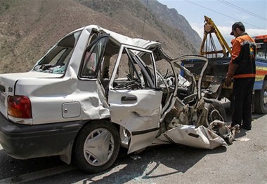 سرعت غیرمجاز، دو نفر را به دست مرگ سپرد