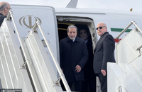 ورود وزیر امور خارجه به بیروت + عکس