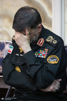 مراسم سالگرد شهادت سپهبد شهید محمد باقری، همسر و فرزند ایشان