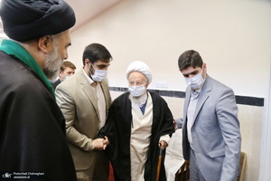 مراسم عمامه گذاری و جشن ولادت امیرالمومنین (ع) در بیوت مراجع و علماء‎‎