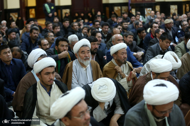 دیدار جمعی از مهاجرین افغانستانی در ایران با سید حسن خمینی