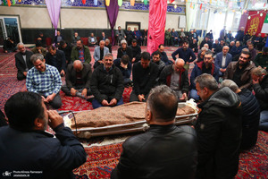 مراسم تشییع پیکر سردار حاج رضا خانی