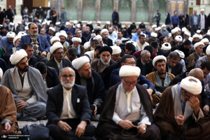 مراسم چهلمین روز ارتحال آیت الله حاج شیخ محمد رضا رحمت در حرم مطهر امام خمینی (س)