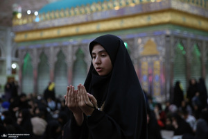 دومین شب مراسم عزاداری حضرت فاطمه‌زهرا (س) در حرم امام خمینی