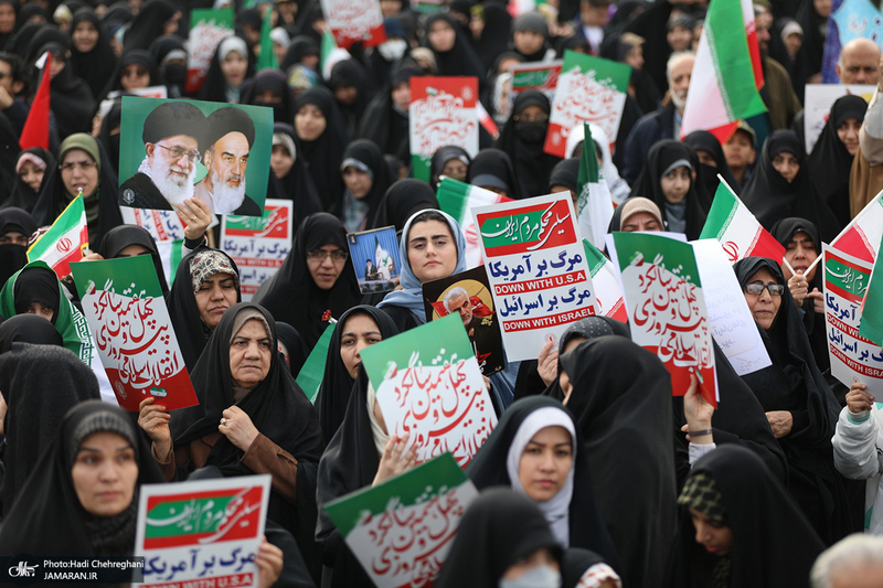 راهپیمایی 22 بهمن در قم