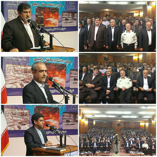 کارگاه آموزشی و تمرینی اعضای شورای هماهنگی مدیریت بحران اردبیل آغاز شد