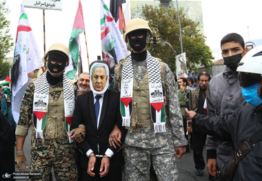 راهپیمایی مردم تهران در محکومیت جنایات رژیم صهیونیستی