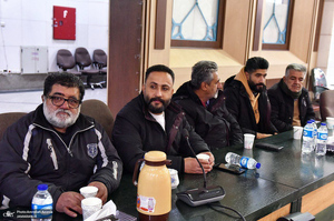 مراسم تقدیر از خادمان اجرایی شهرداری حرم امام خمینی (س)