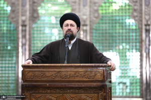 تجدید میثاق رئیس مجلس شورای اسلامی و نمایندگان با آرمان های حضرت امام (س)