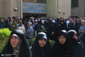 مراسم تشییع محمد کاسبی