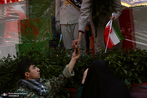 مراسم تشییع پیکرهای مطهر 84 شهید قهرمان ناوشکن دنا -1