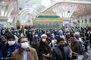 مراسم دوازدهمین سالگرد رحلت همسر گرامی امام و بیست و هفتمین سالگرد ارتحال سید احمد خمینی (ره)