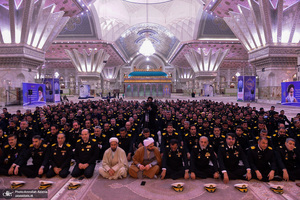 تجدید میثاق فرمانده و پرسنل نیروی دریایی ارتش جمهوری اسلامی ایران با آرمان‌های امام خمینی(س)