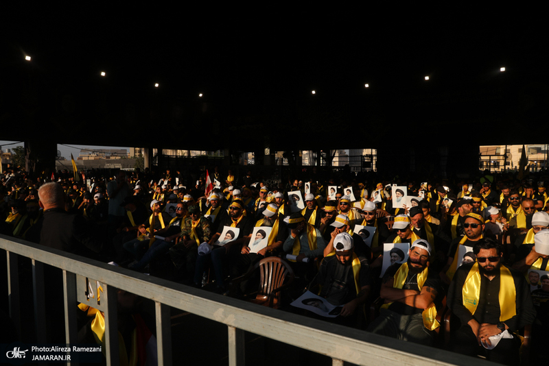 مراسم اولین سالگرد شهادت سید حسن نصرالله-1