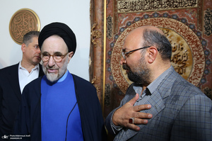 دید و بازدید نوروزی سید محمد خاتمی -1