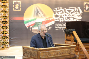 مراسم سوگواری شب اربعین حسینی(ع) در حرم امام خمینی(س)