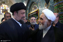 آیت‌الله سید حسن خمینی به ناطق نوری تسلیت گفت