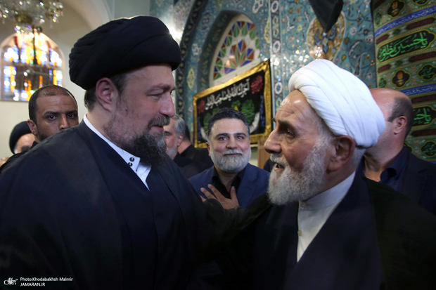 آیت‌الله سید حسن خمینی به ناطق نوری تسلیت گفت