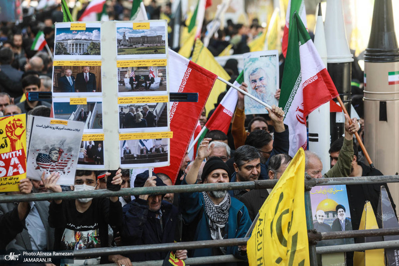 راهپیمایی باشکوه 13 آبان در تهران - 3