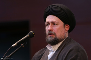 دیدار مسئولین هیت های مذهبی اتباع استان تهران با سید حسن خمینی