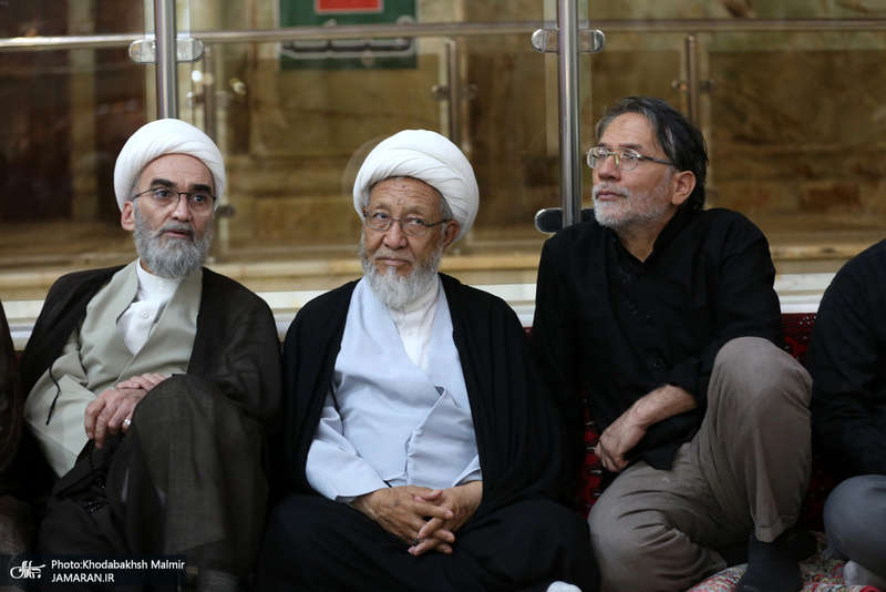 مراسم بزرگداشت ارتحال آیت الله العظمی محقق کابلی در حرم امام خمینی (س)