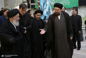 مراسم شام غریبان در حرم مطهر امام راحل